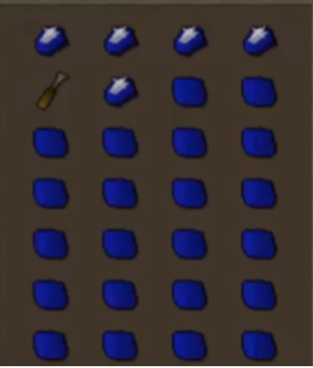 Old School Runescape Cutting Sapphires
