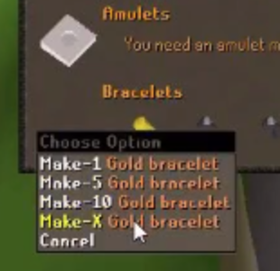 cragting guide 2020 Gold Bracelets