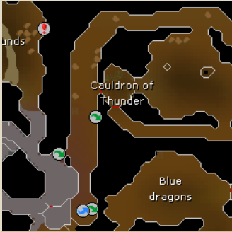 Cauldron of Thunder location