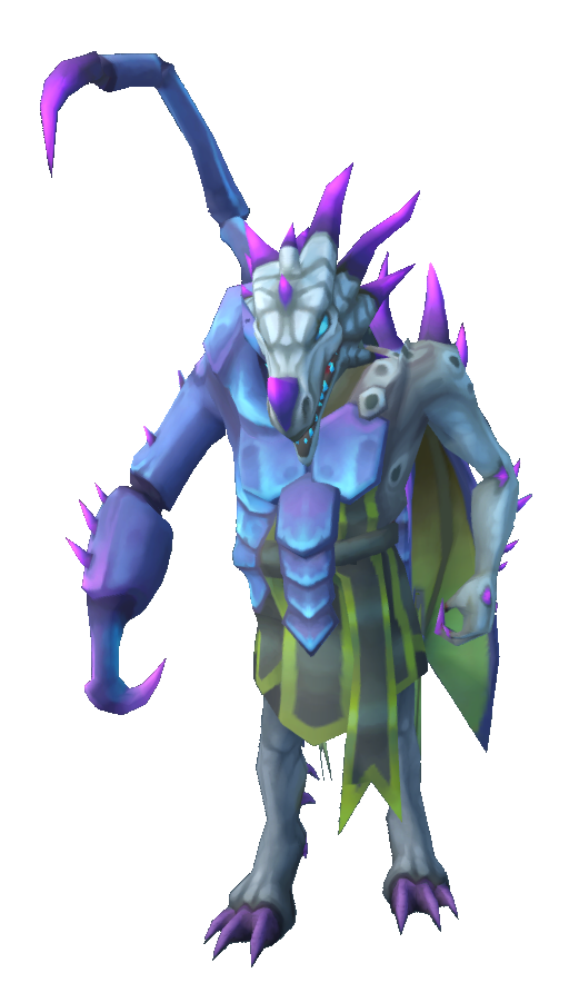 Taraket the Necromancer relies on his minions as much as on his own magical powers