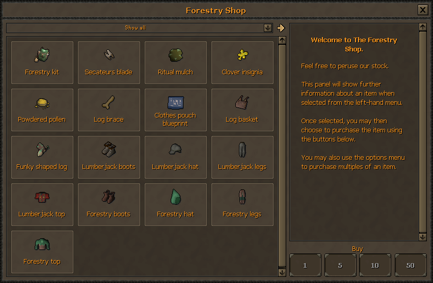 osrs foresty forestery kit osrs forestry shop osrs foresty update osrs foresty release osrs forestry beta