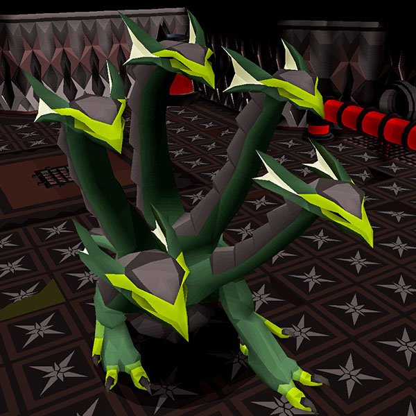 Alchemical hydra is a new menacing mini boss able to tear off all of your limbs at once!
