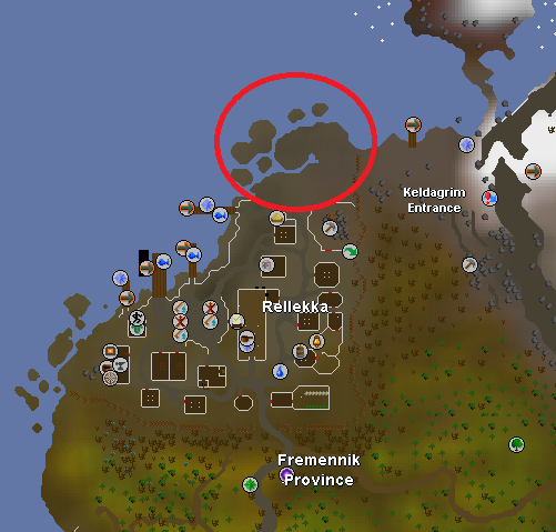 Rellekka rock crab habitat is often a go-to place for many adventurers so you might need to hop worlds sometimes. Despite how popular this pastime is, Rellekka rock crabs do not seem to be anywhere near to becoming an endagered species.