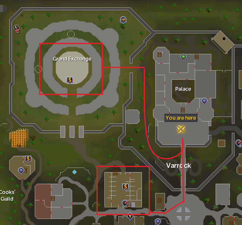 Runescape 3 guards location