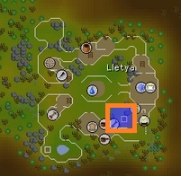 Lletya Fruit Tree Farming patch. Old School Runescape Farming guide.