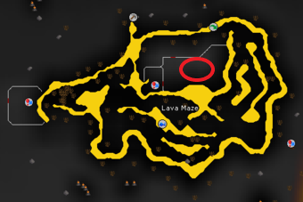 map of lava dragon maze